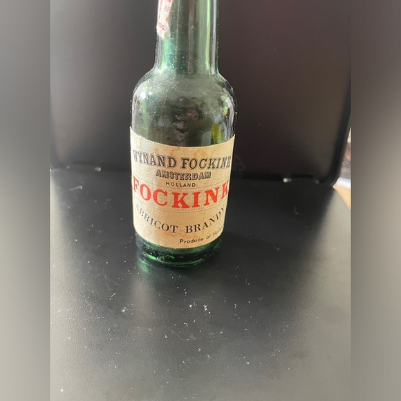 Vintage Wyand Fockink Empty Bottle- Apricot Brandy- From Holland No - Picture 7 of 9